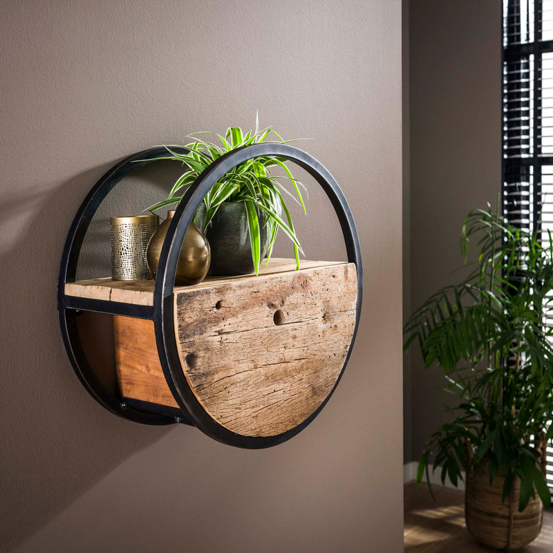 Wandschap Circular 1L Ø50
