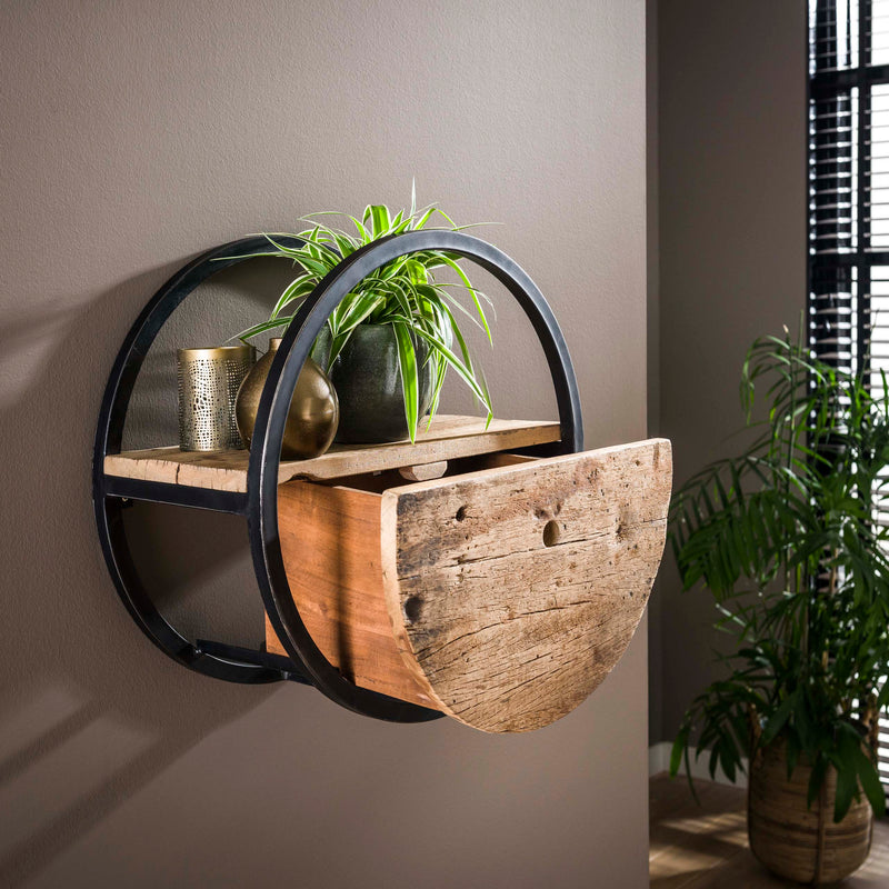 Wandschap Circular 1L Ø50