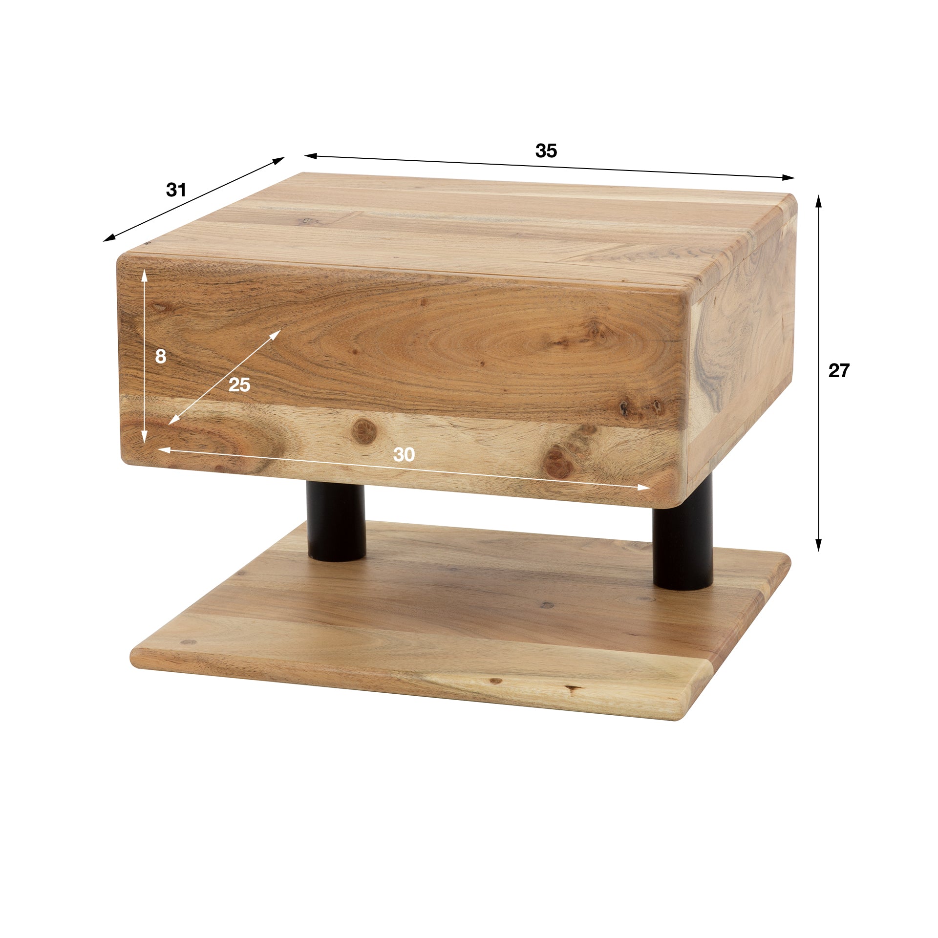 Nachtkastje Shelve 1L