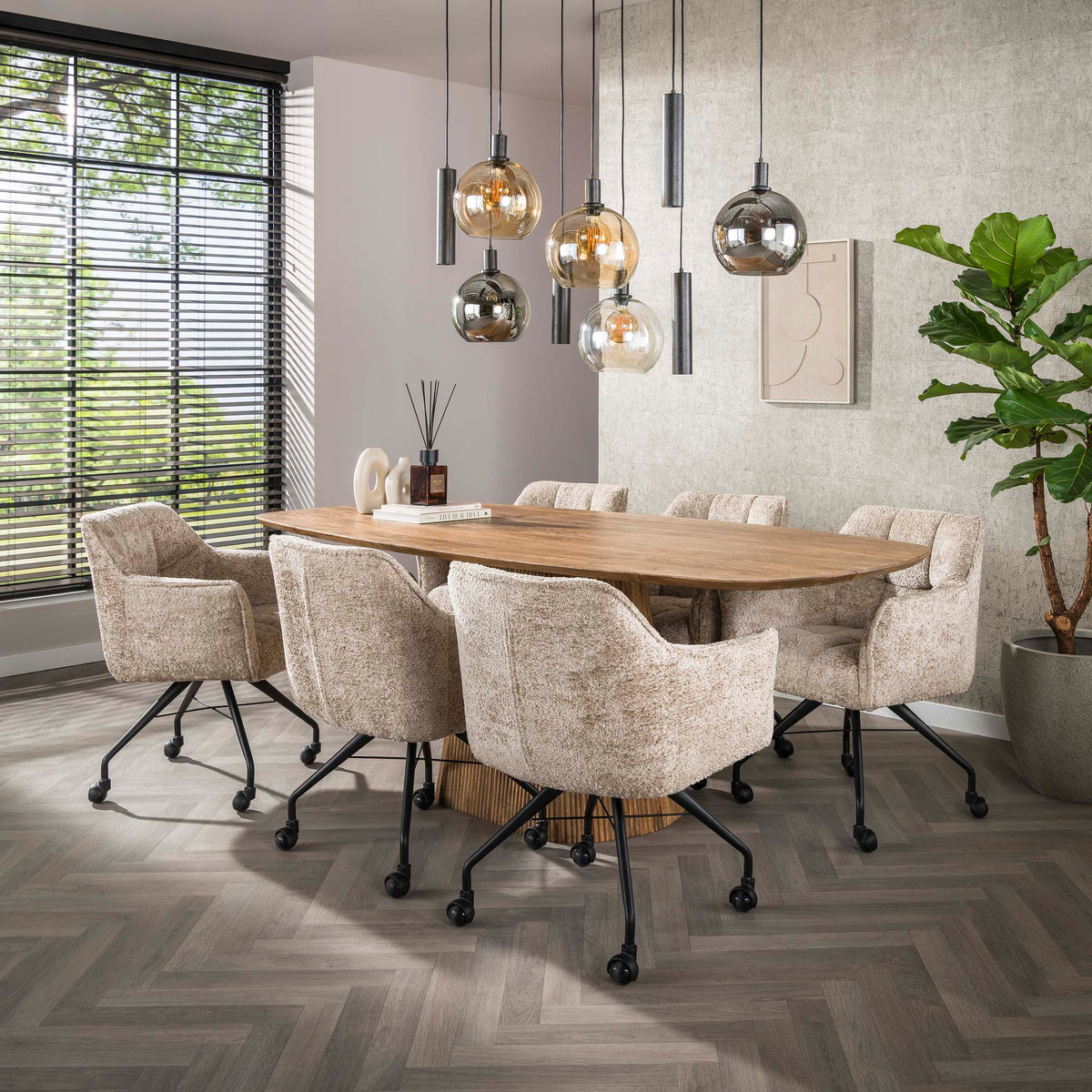 Eettafel Wave Centro 215