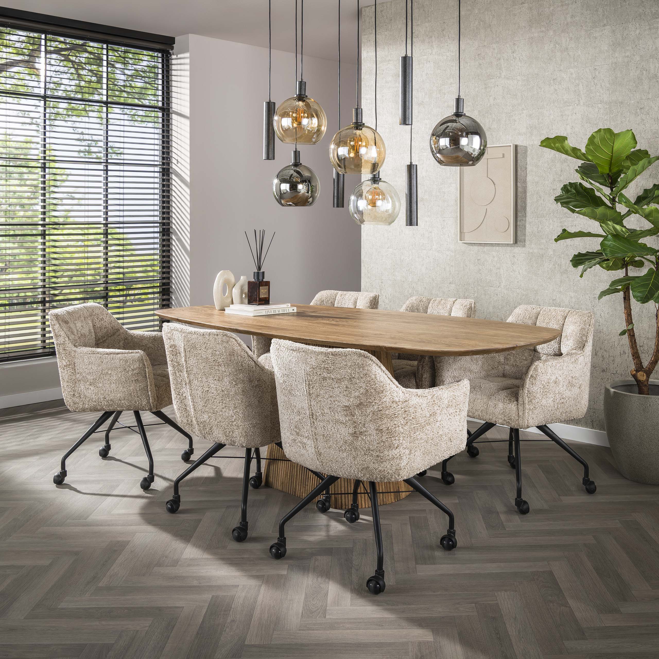 Eettafel Wave Centro 215