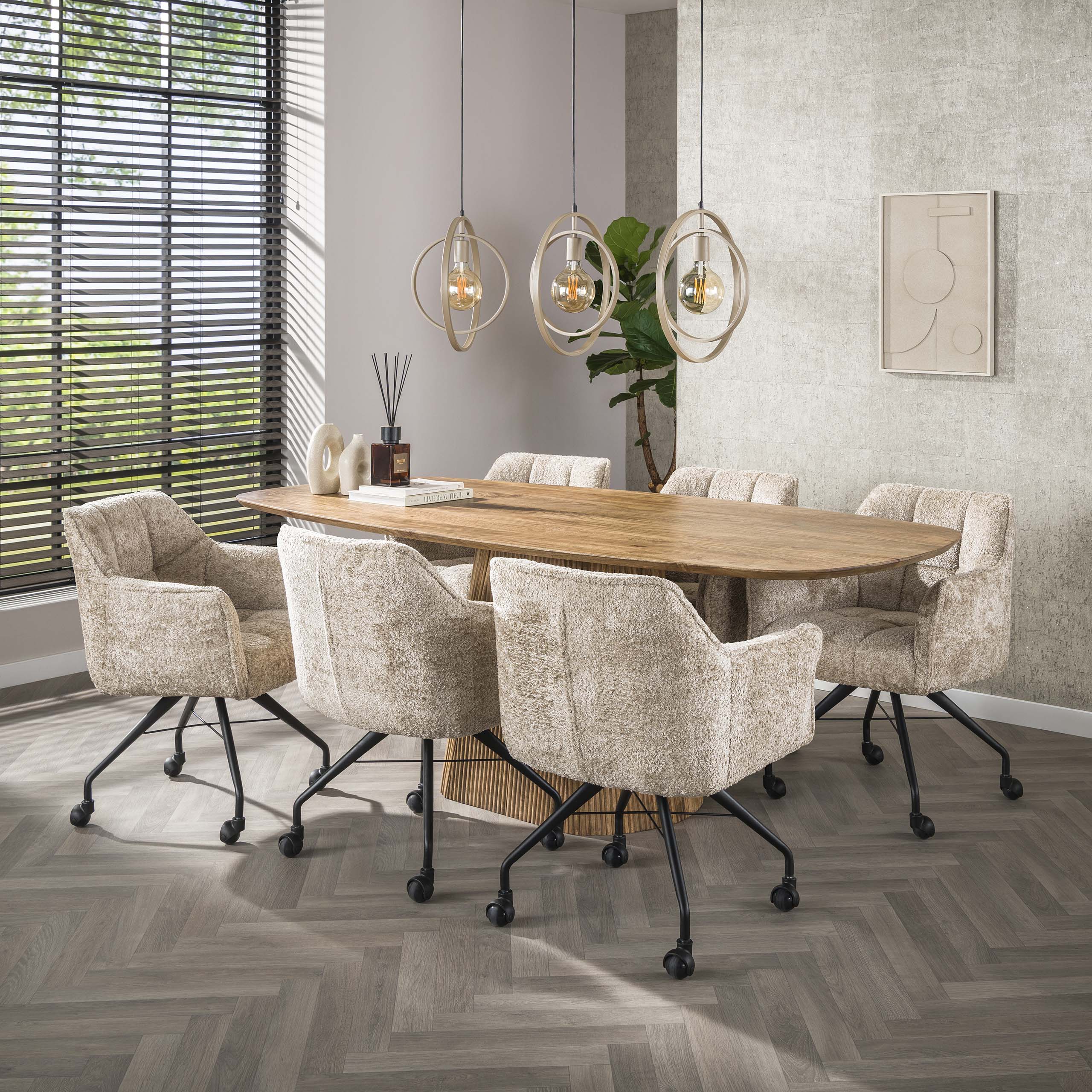 Eettafel Wave Centro 215