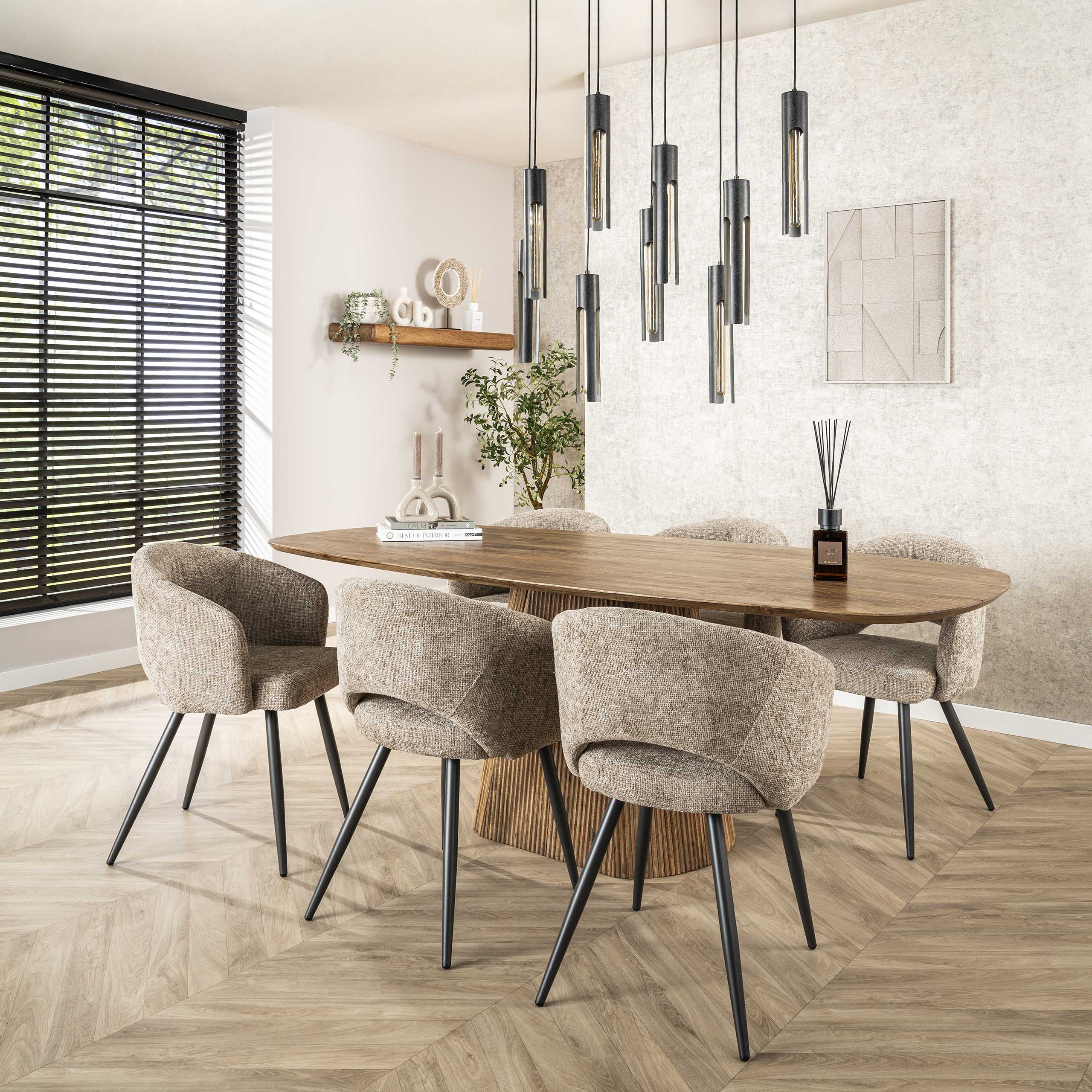 Eettafel Wave Centro 215