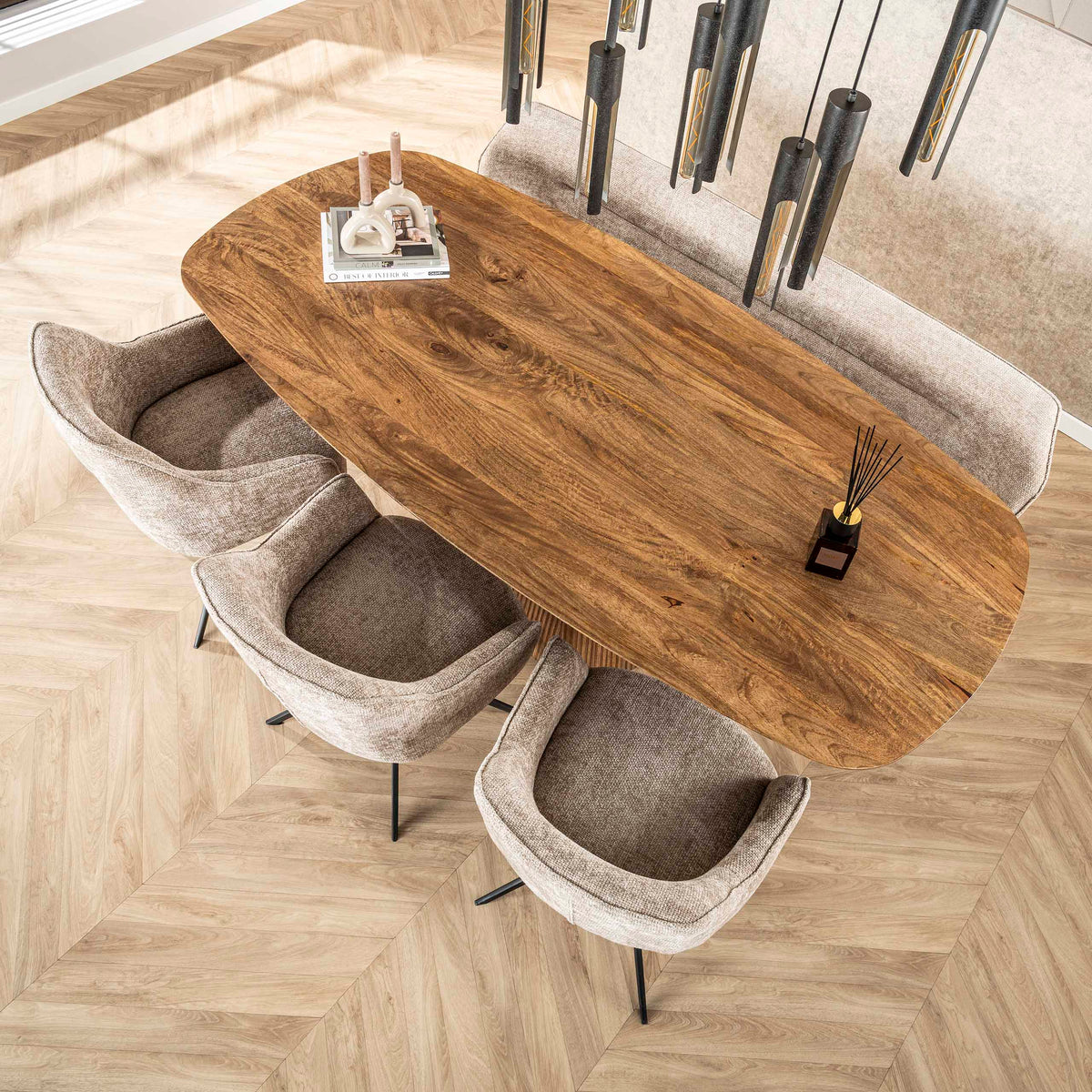 Eettafel Wave Centro 215