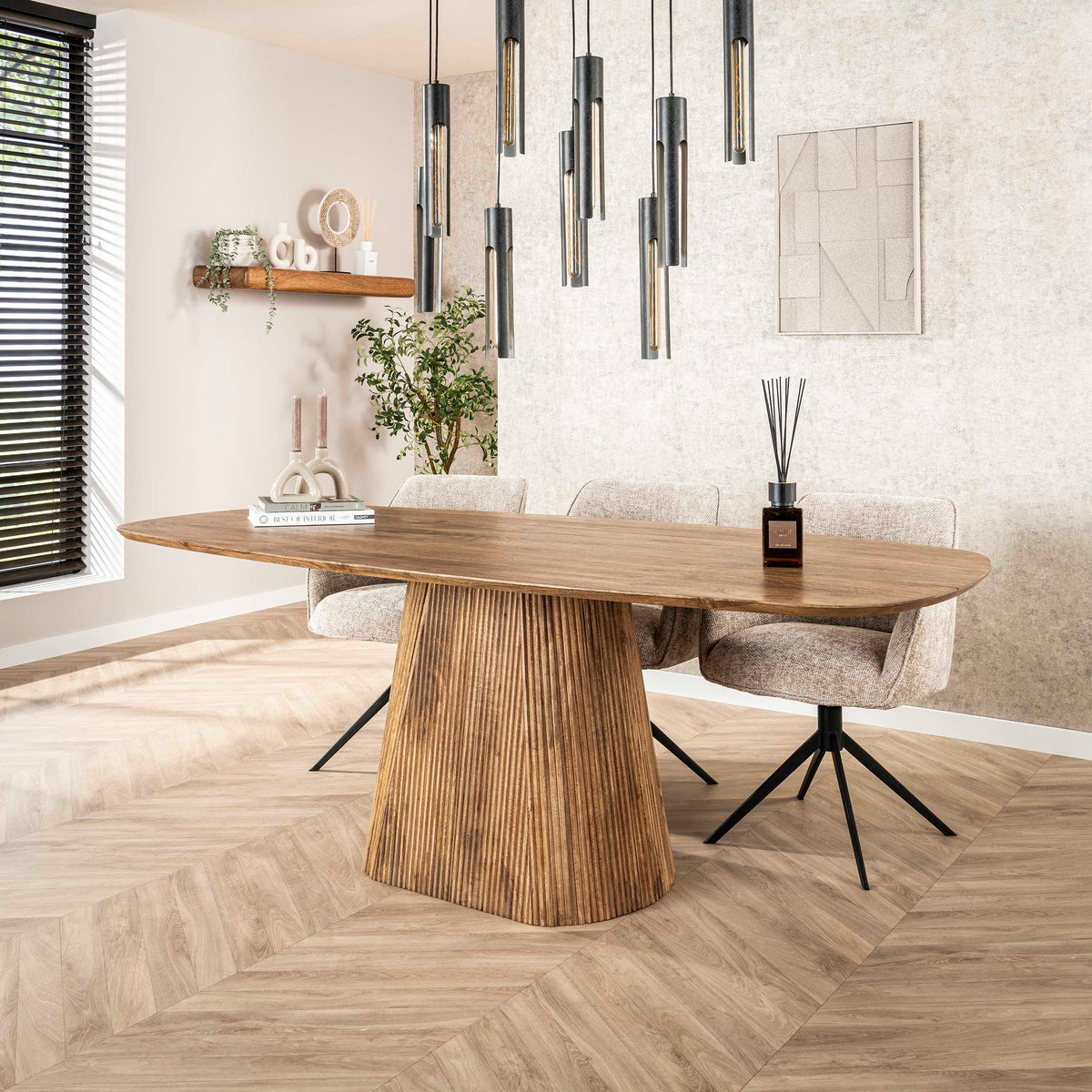 Eettafel Wave Centro 215