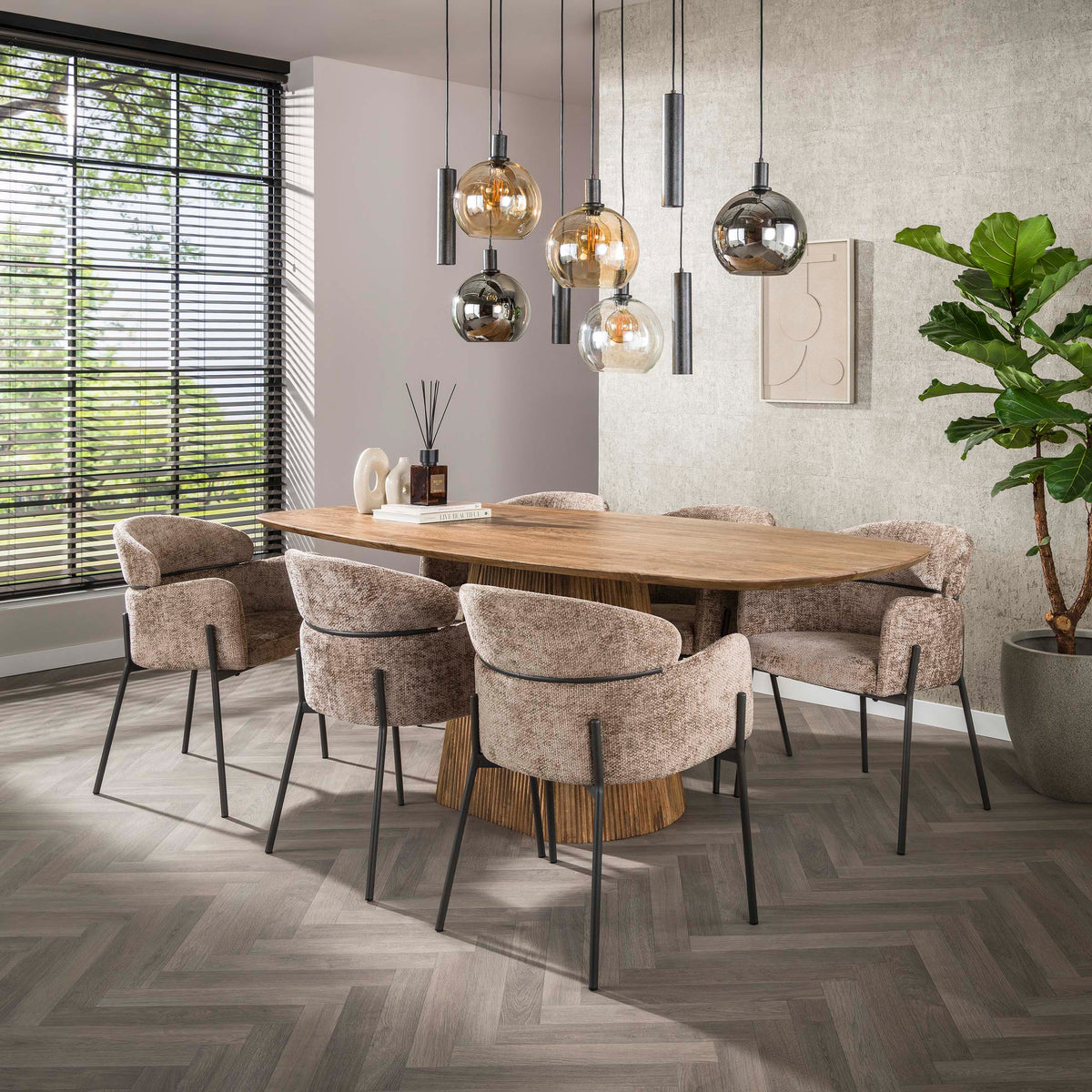 Eettafel Wave Centro 215