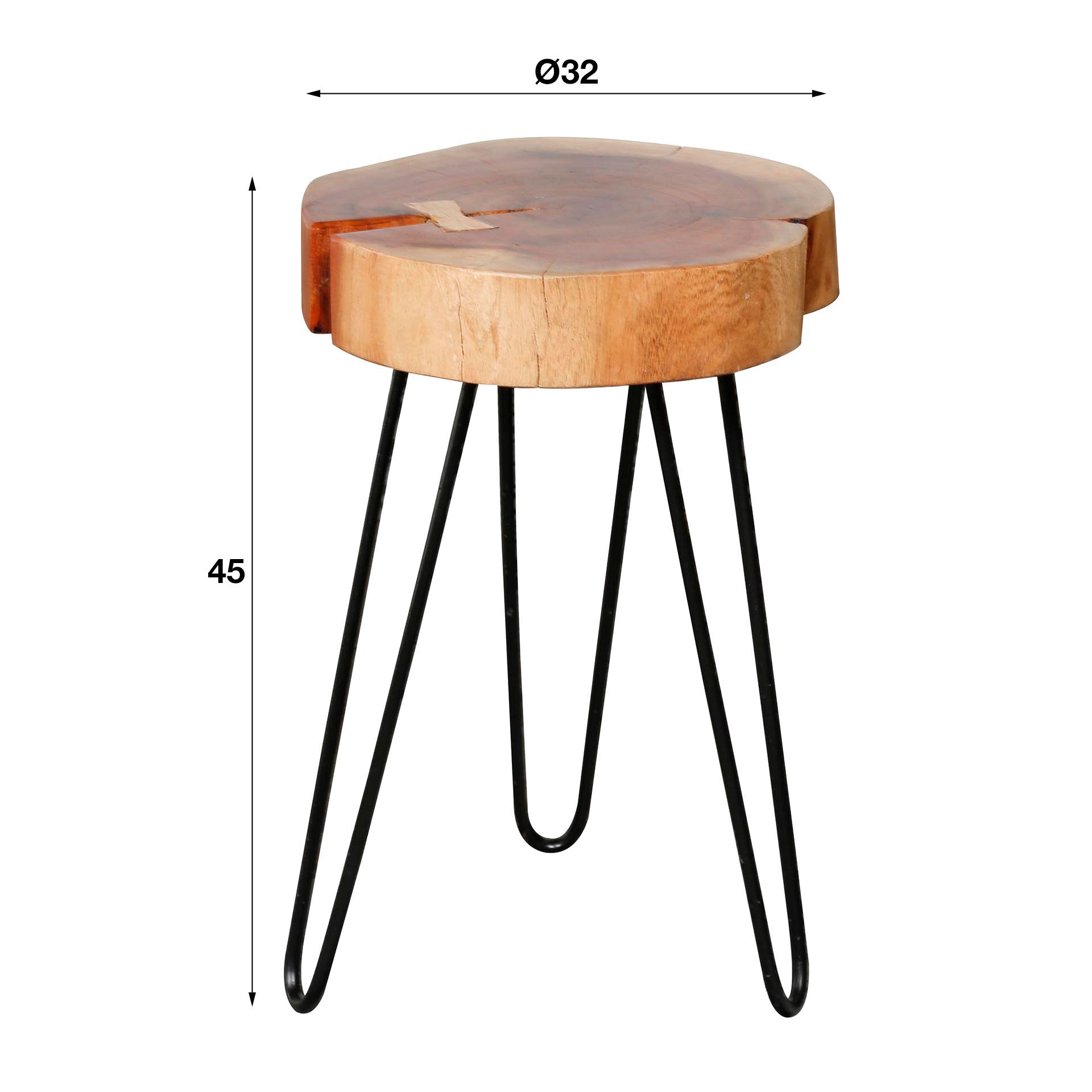 Bijzettafel Trunk Ø32 VPE2