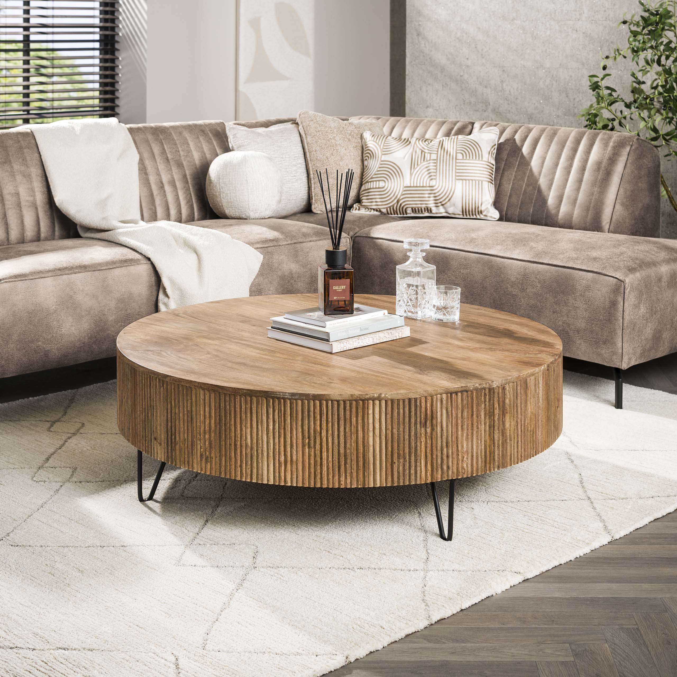Couchtisch Wave Ø120