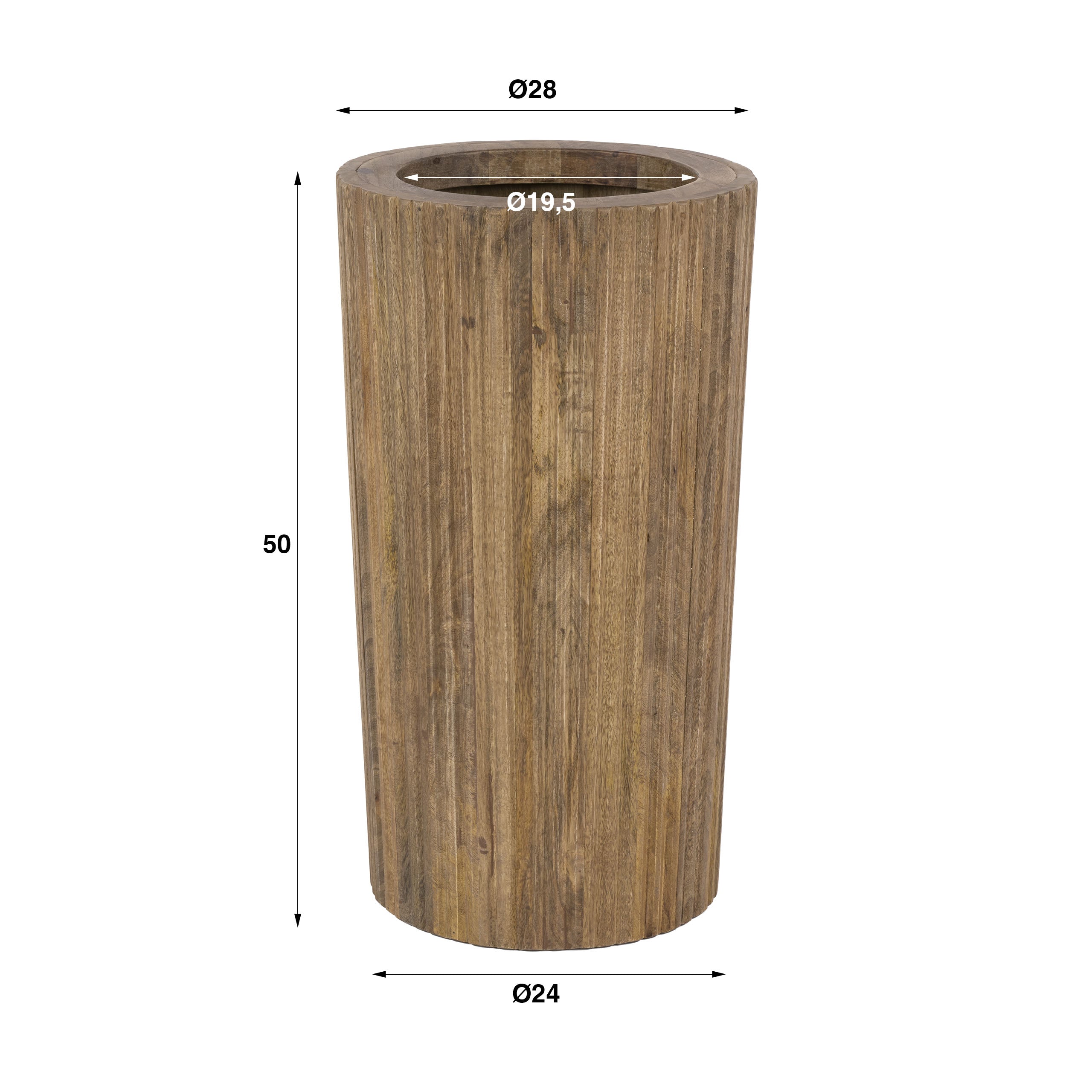 Paraplubak Wave flared