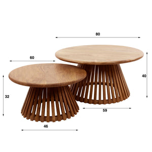 Salontafel Tweak Cone set/2