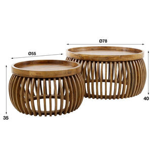 Salontafel Tweak Curve set/2