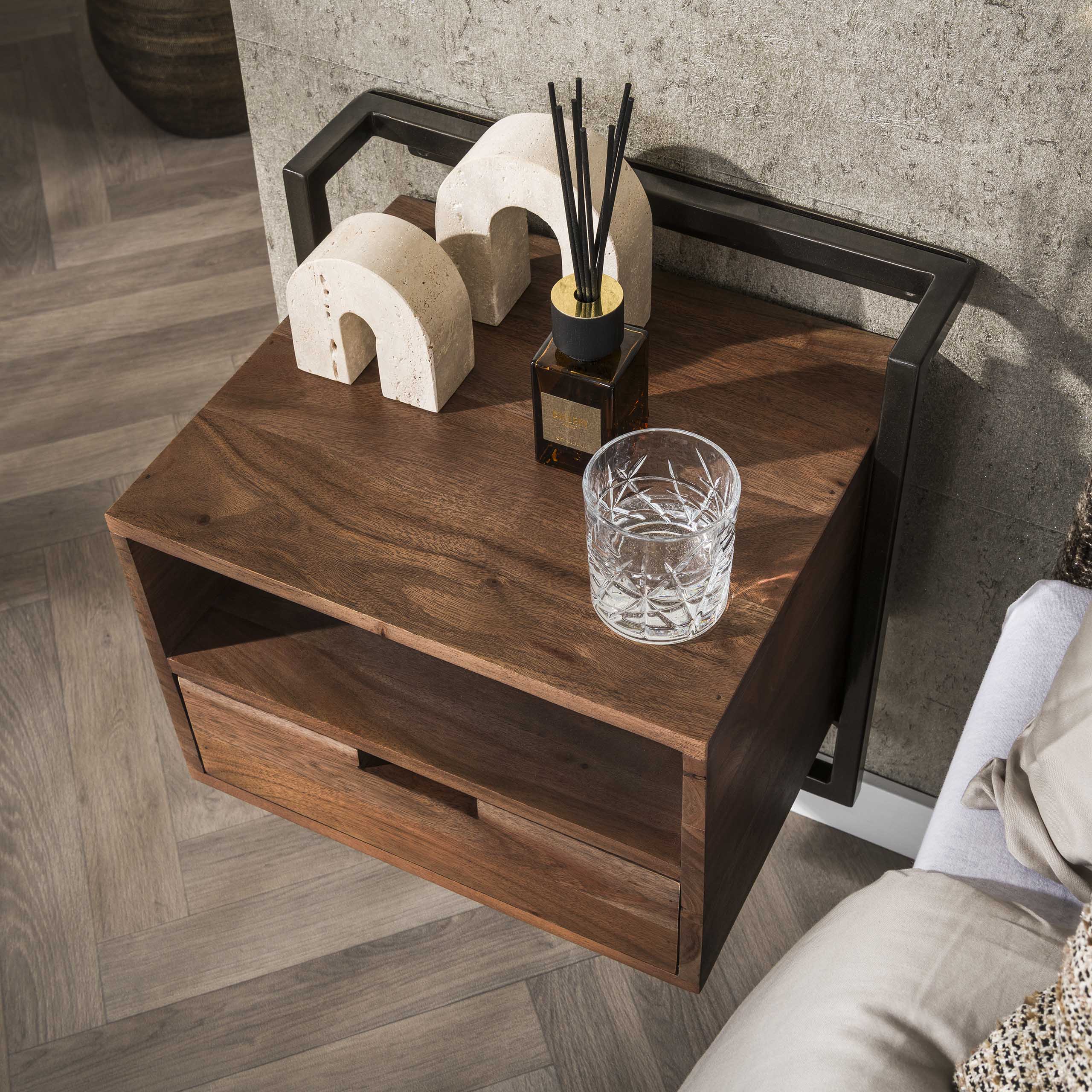 Nachtkastje Air Solid open vak 1L