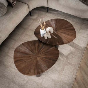 Salontafel Maya Teak driehoekig set/2 - foto 2