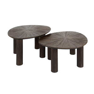 Salontafel Maya Teak driehoekig set/2 - foto 4