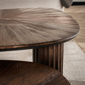 Salontafel Maya Teak vierhoekig set/2