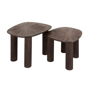 Salontafel Maya Teak vierhoekig set/2