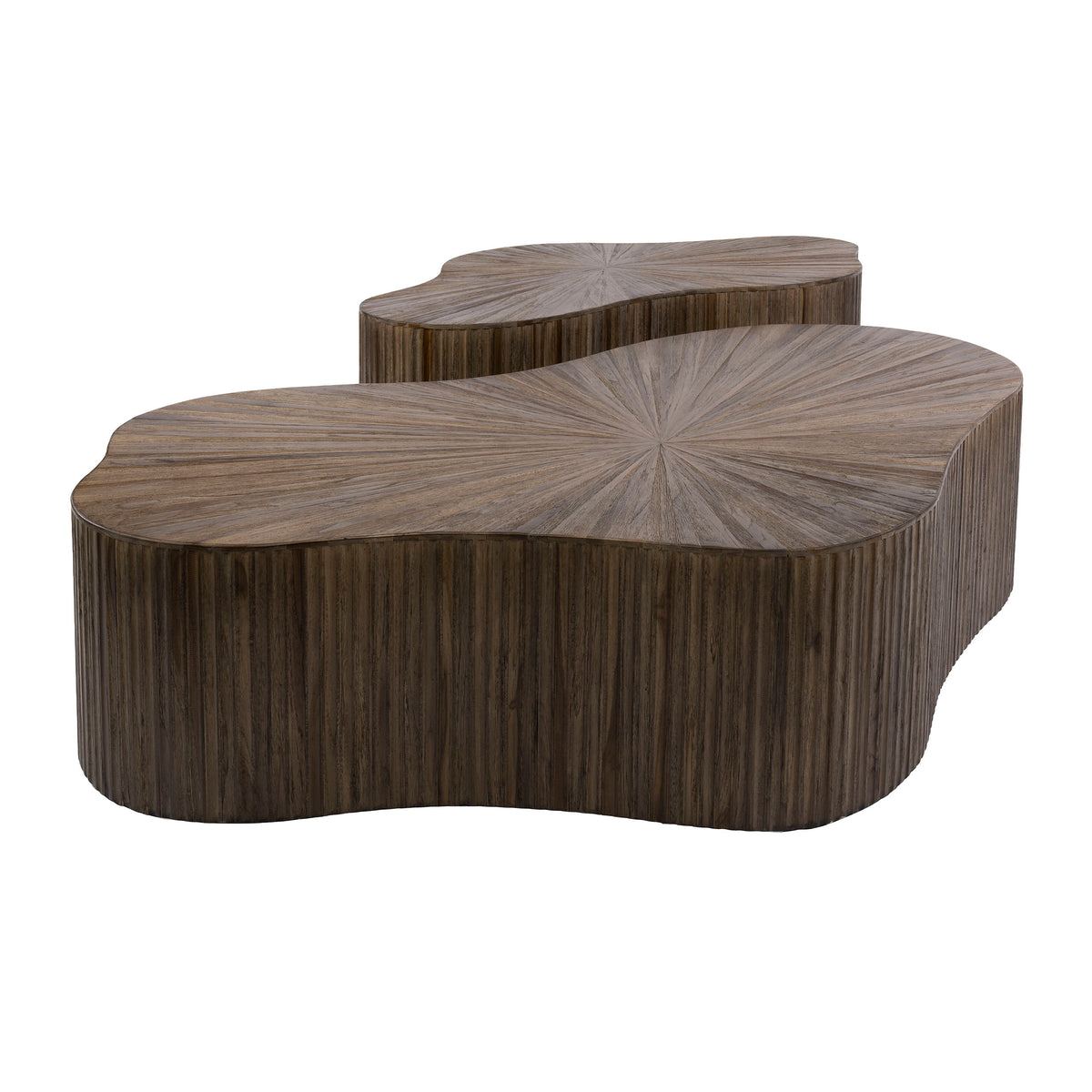 Salontafel Maya Teak XL shamrock set/2