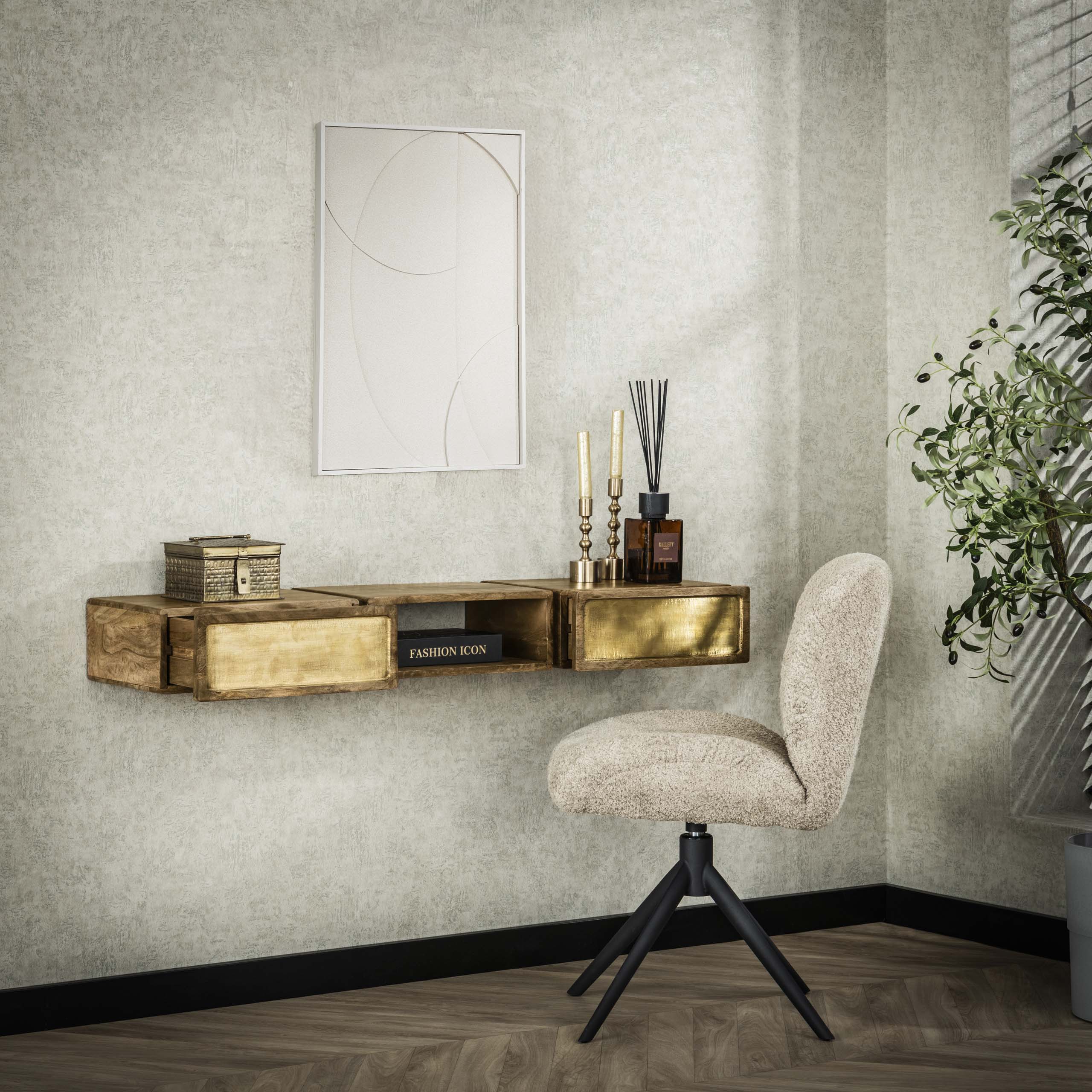 Kaptafel Brass 2L