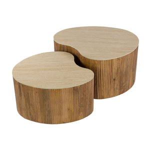 Salontafel Nuovo niervormig set/2