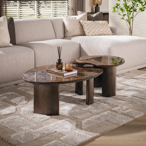 Salontafel Empera niervormig set/2