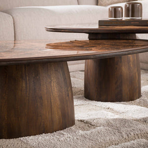 Salontafel Empera driehoekig set/2