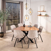 Eettafel Triangle 135x135