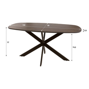 Eettafel Arhus Solid 150 - foto 9