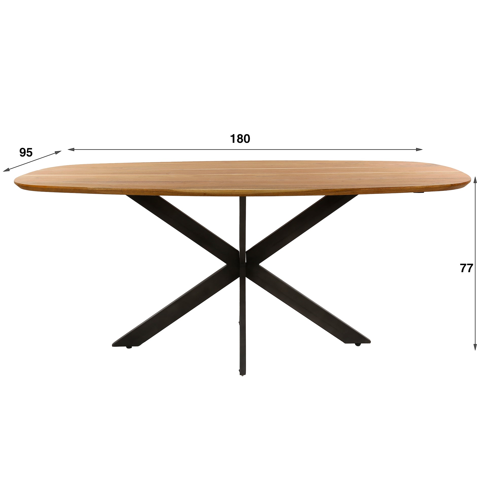 Eettafel Arhus Solid 180