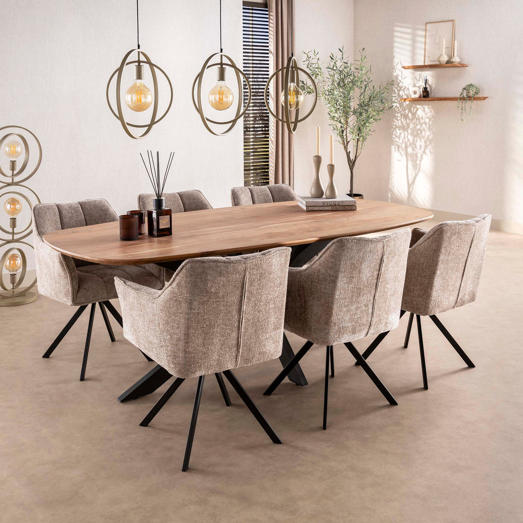 Eettafel Arhus Solid 215