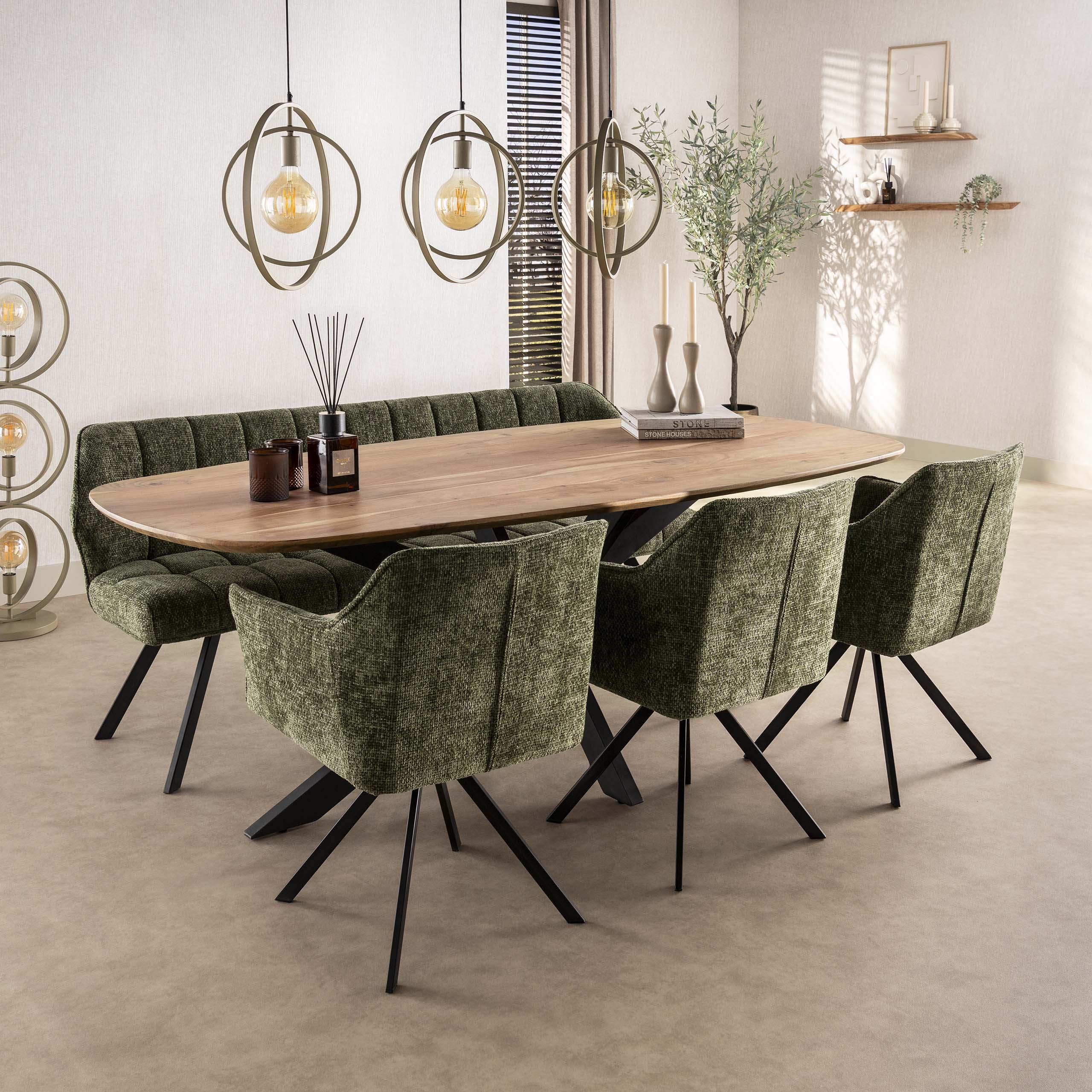 Eettafel Arhus Solid 215