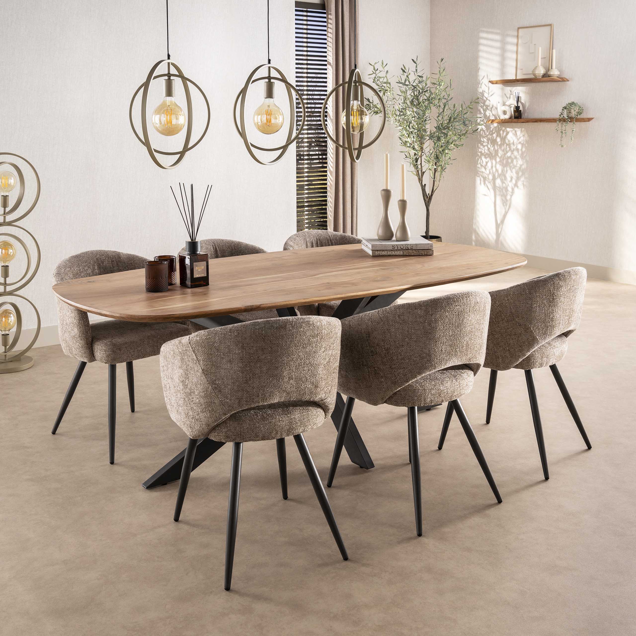 Eettafel Arhus Solid 215