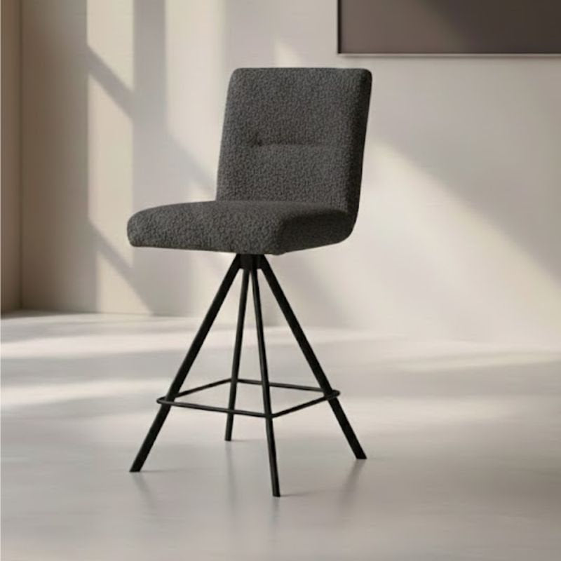 Hugo Dining Chair - Taupe - Base A