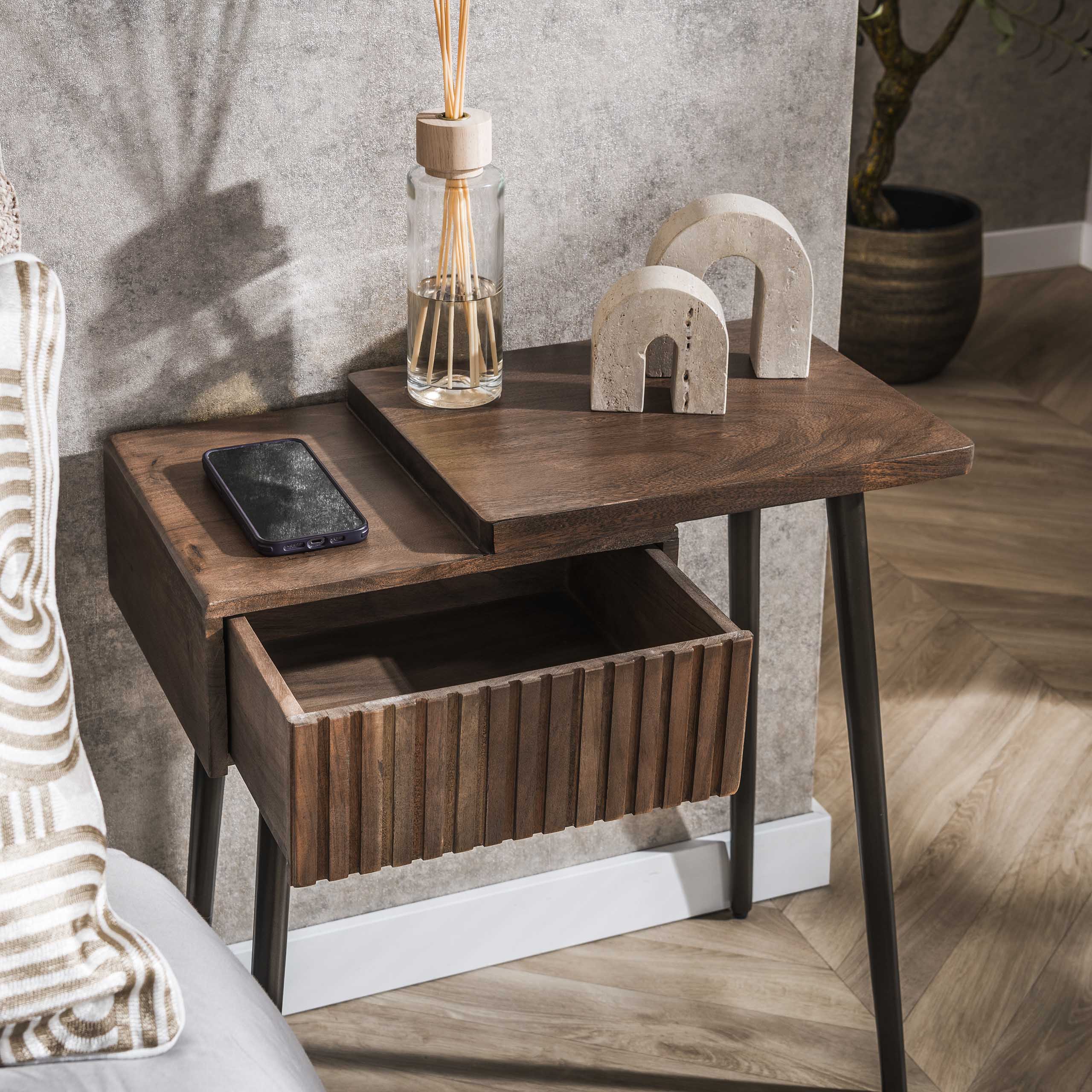 Nachtkastje Carve 1L R