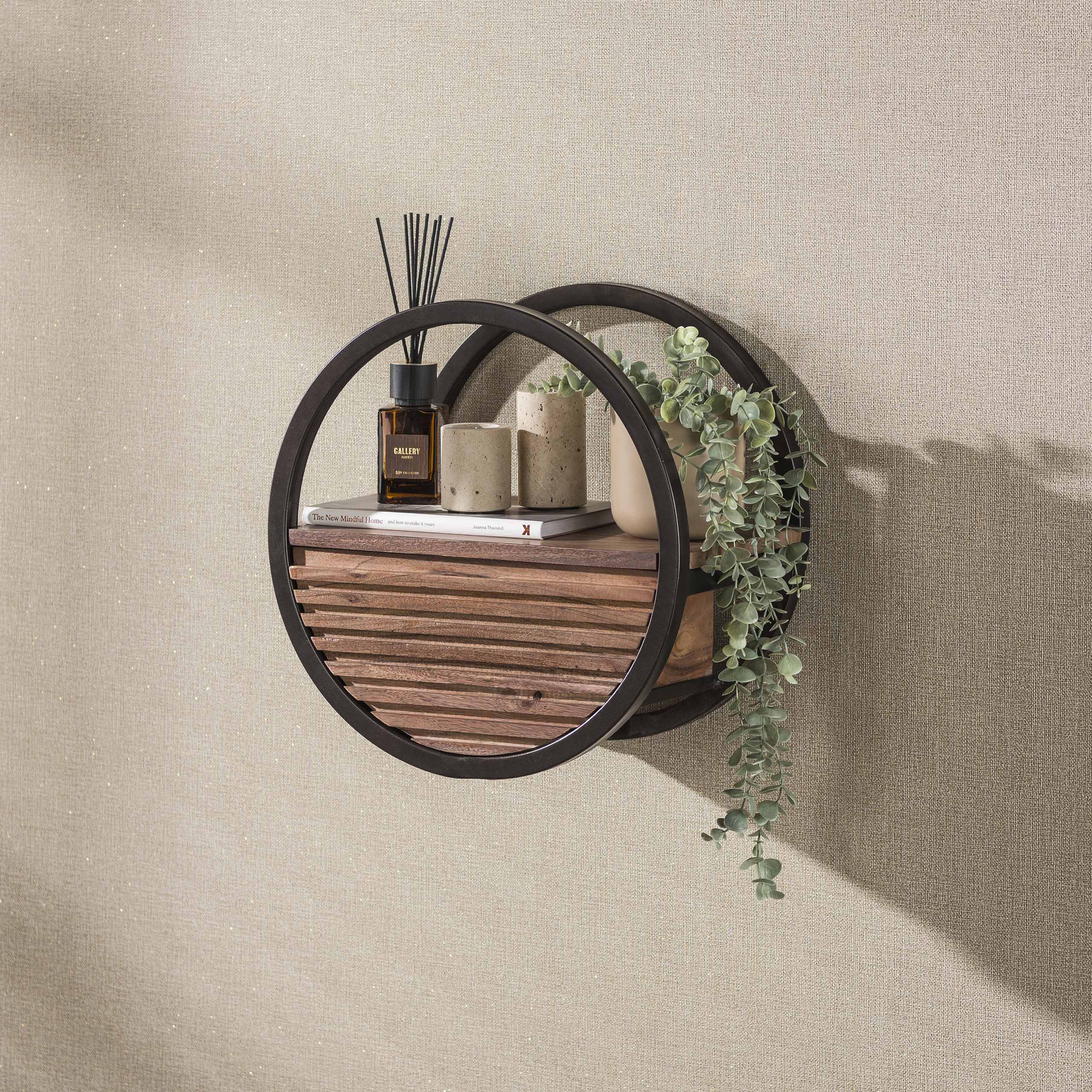 Wandschap Circular 1L Ø40