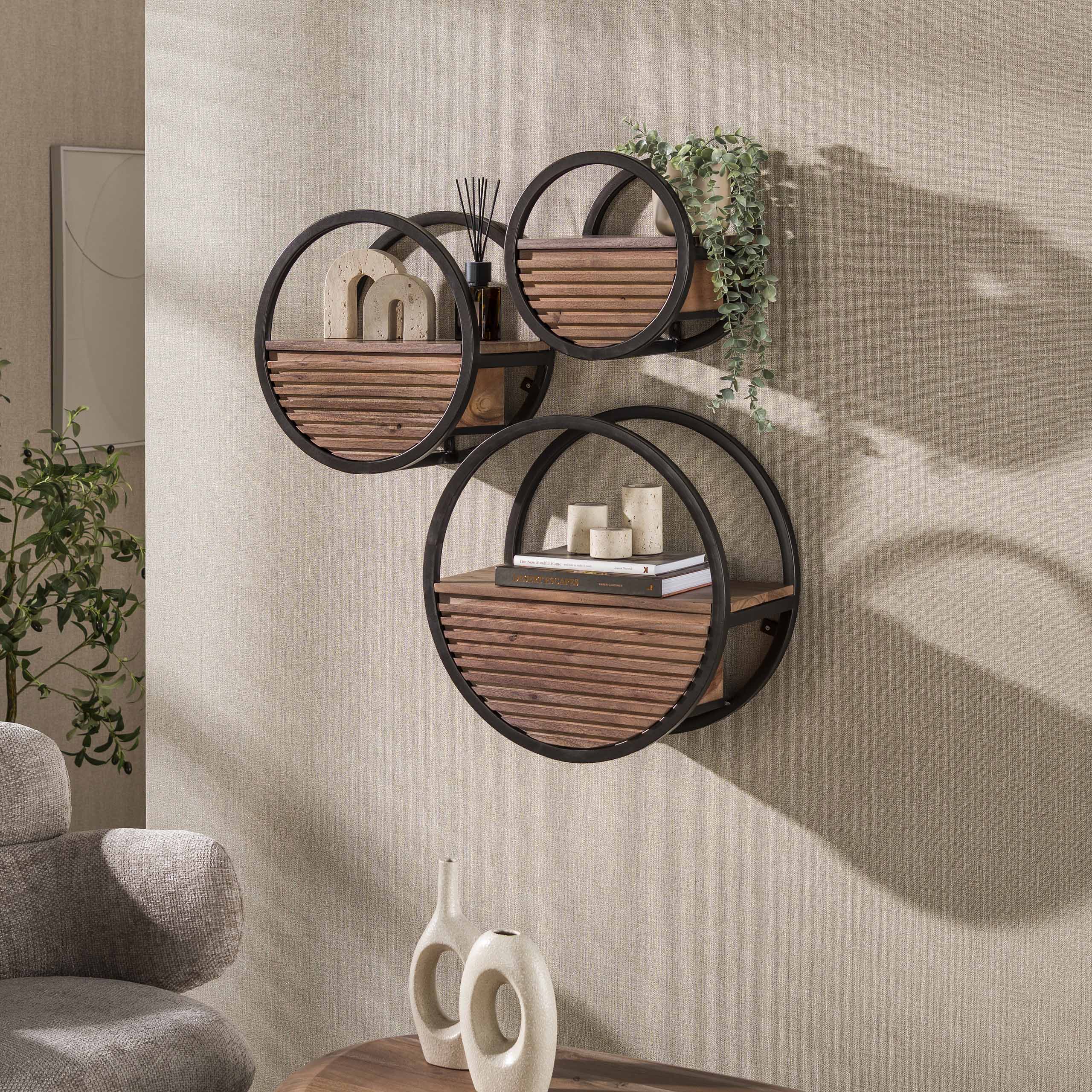 Wandschap Circular 1L Ø50