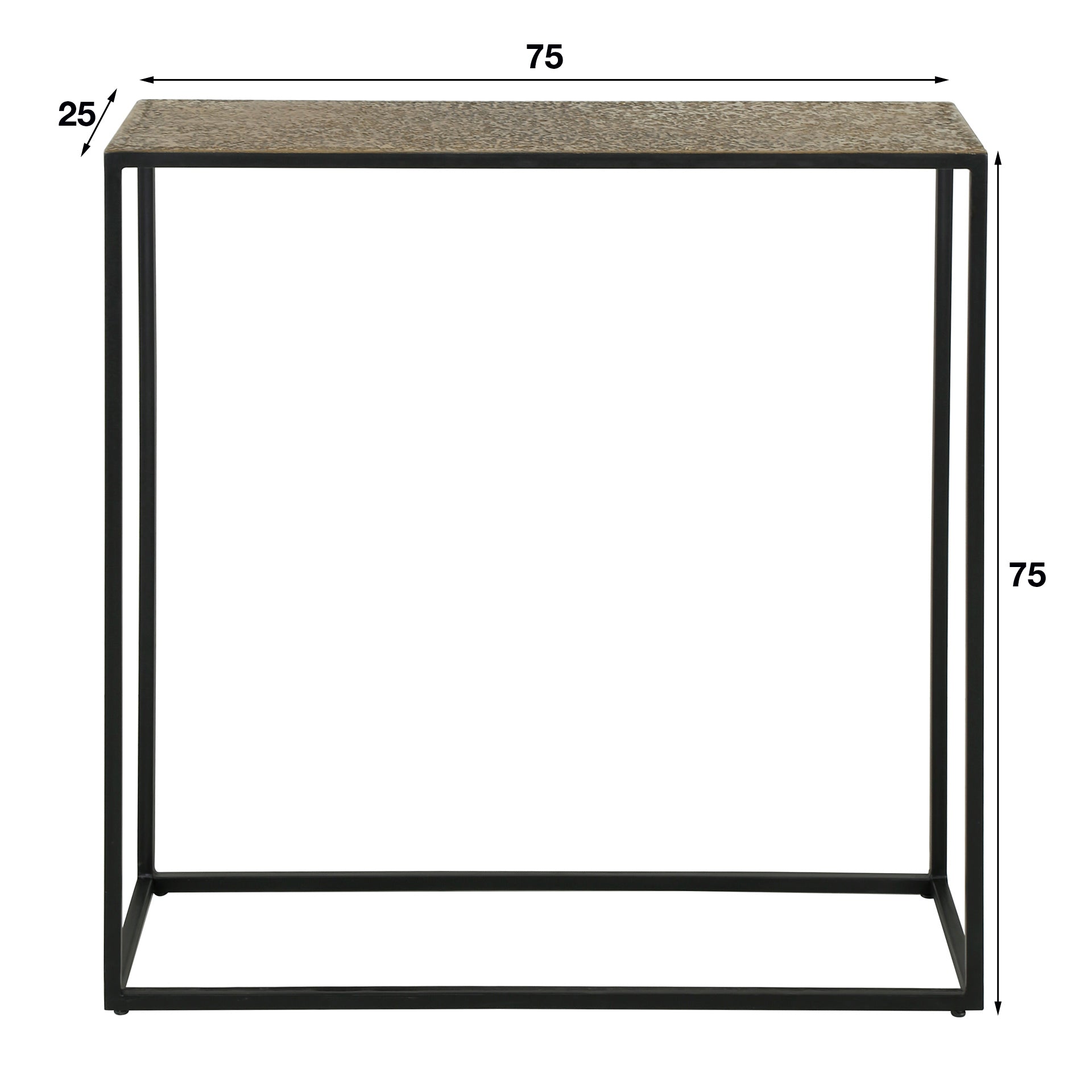 Haltafel Metallic