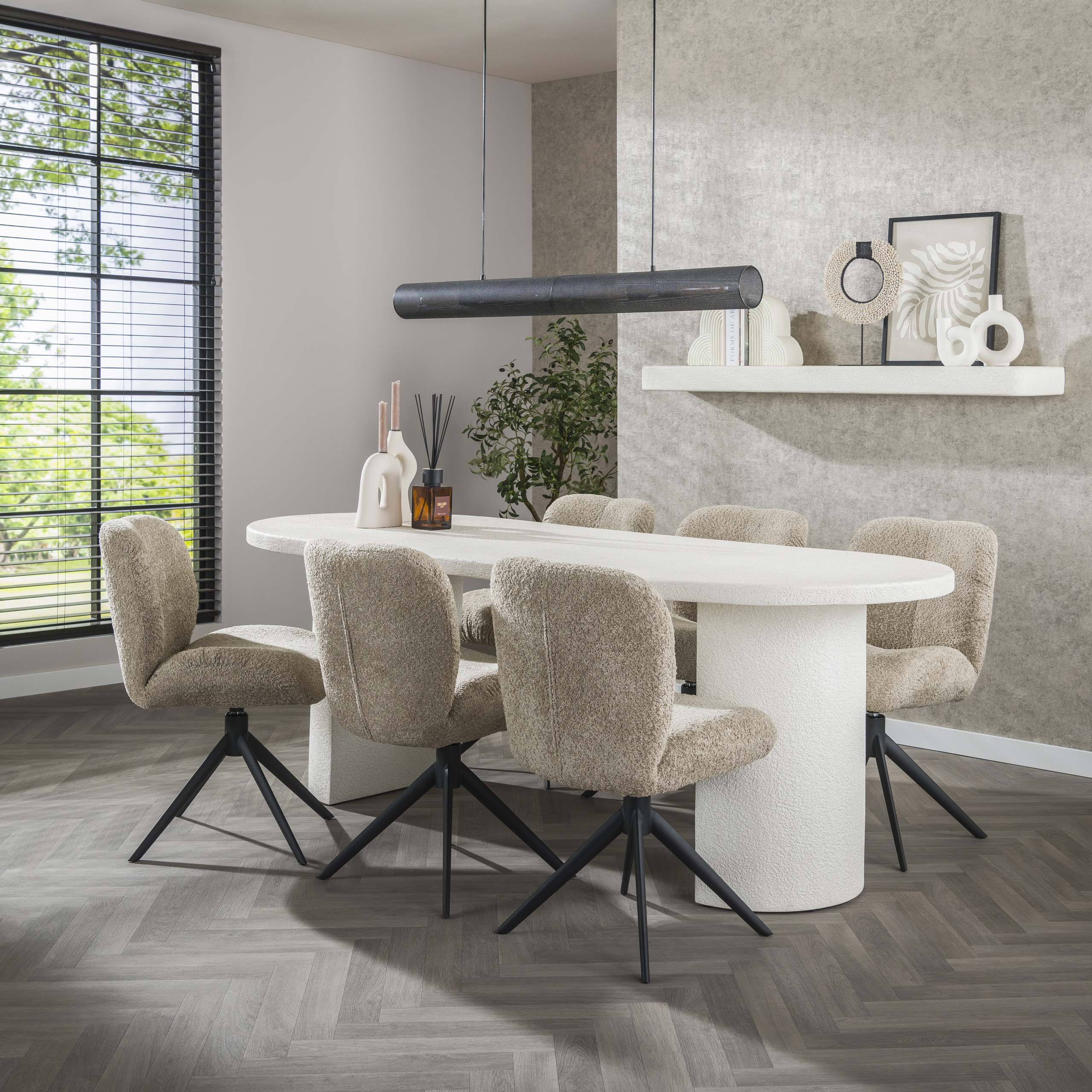 Eettafel Arch Stone 215