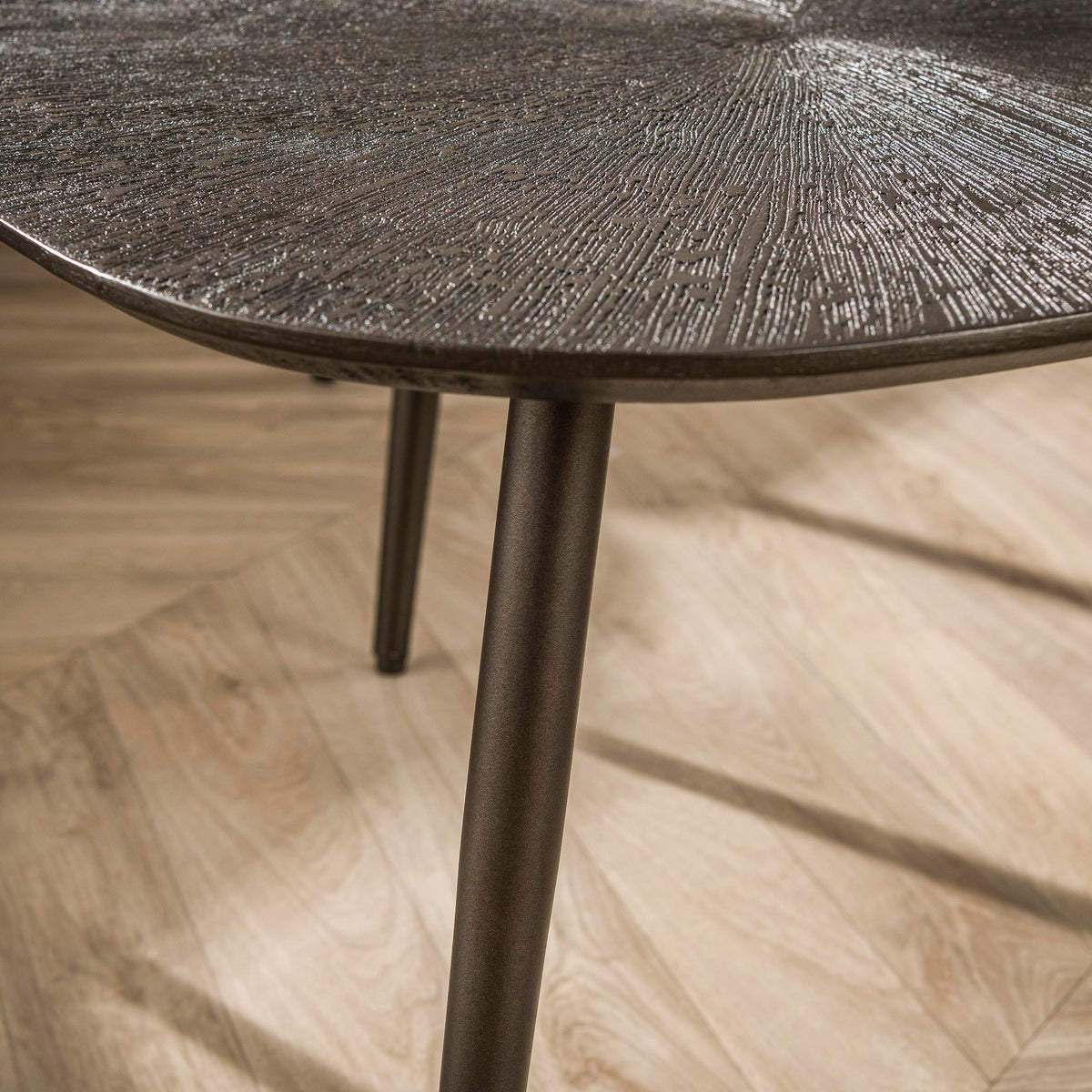 Salontafel Brown Ray organisch set/2