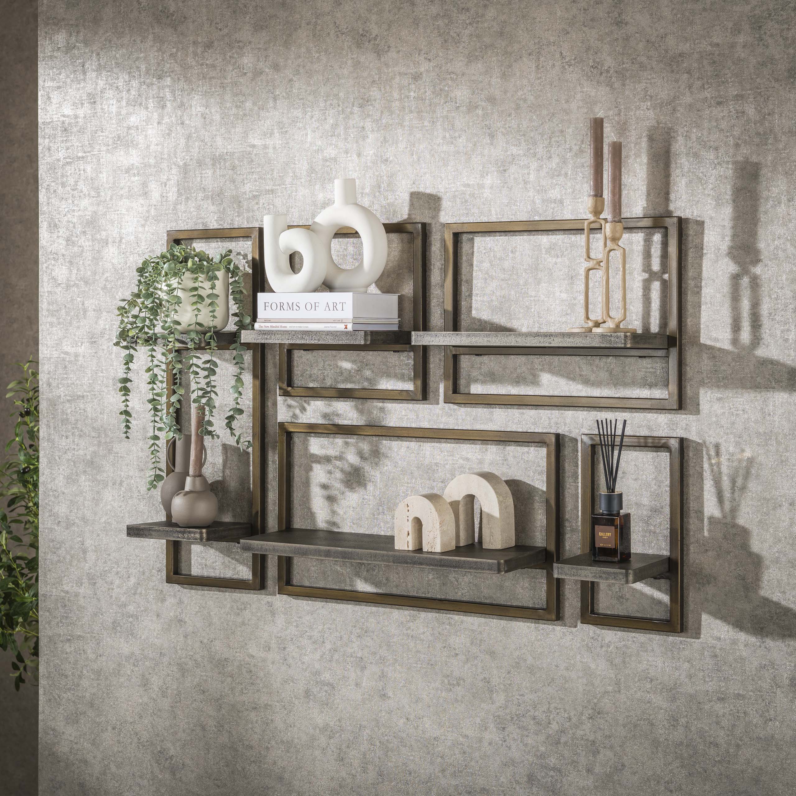 Wandschap Ferro set/5