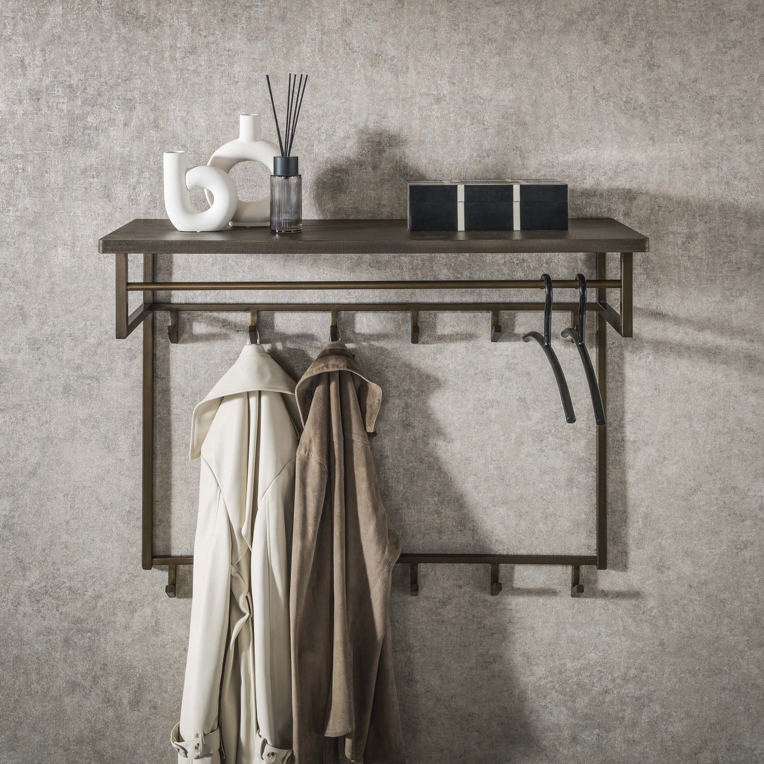 Kapstok Ferro hoog 2x6H