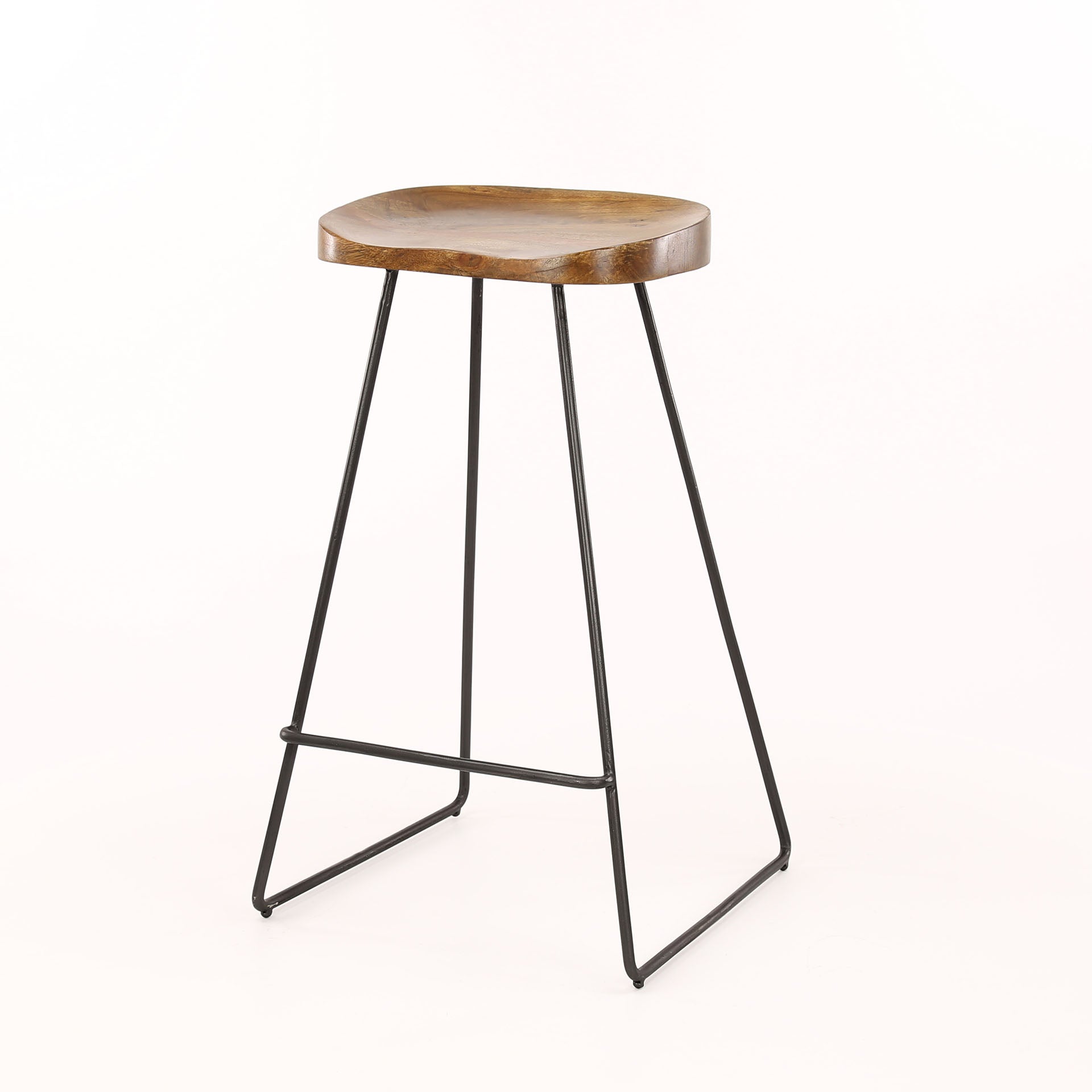 Barstoel Wooden Seat VPE4