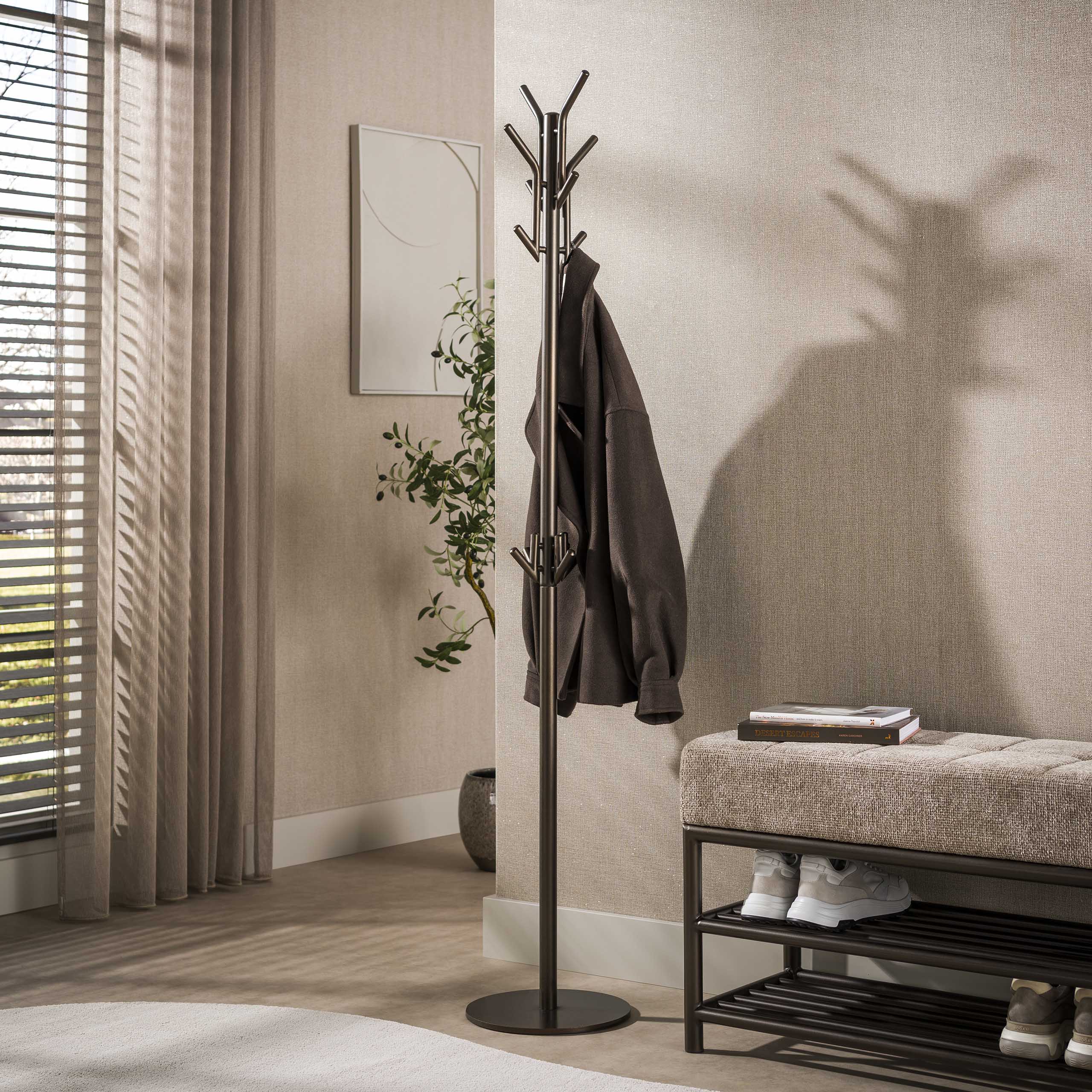 Luno freestanding coat rack