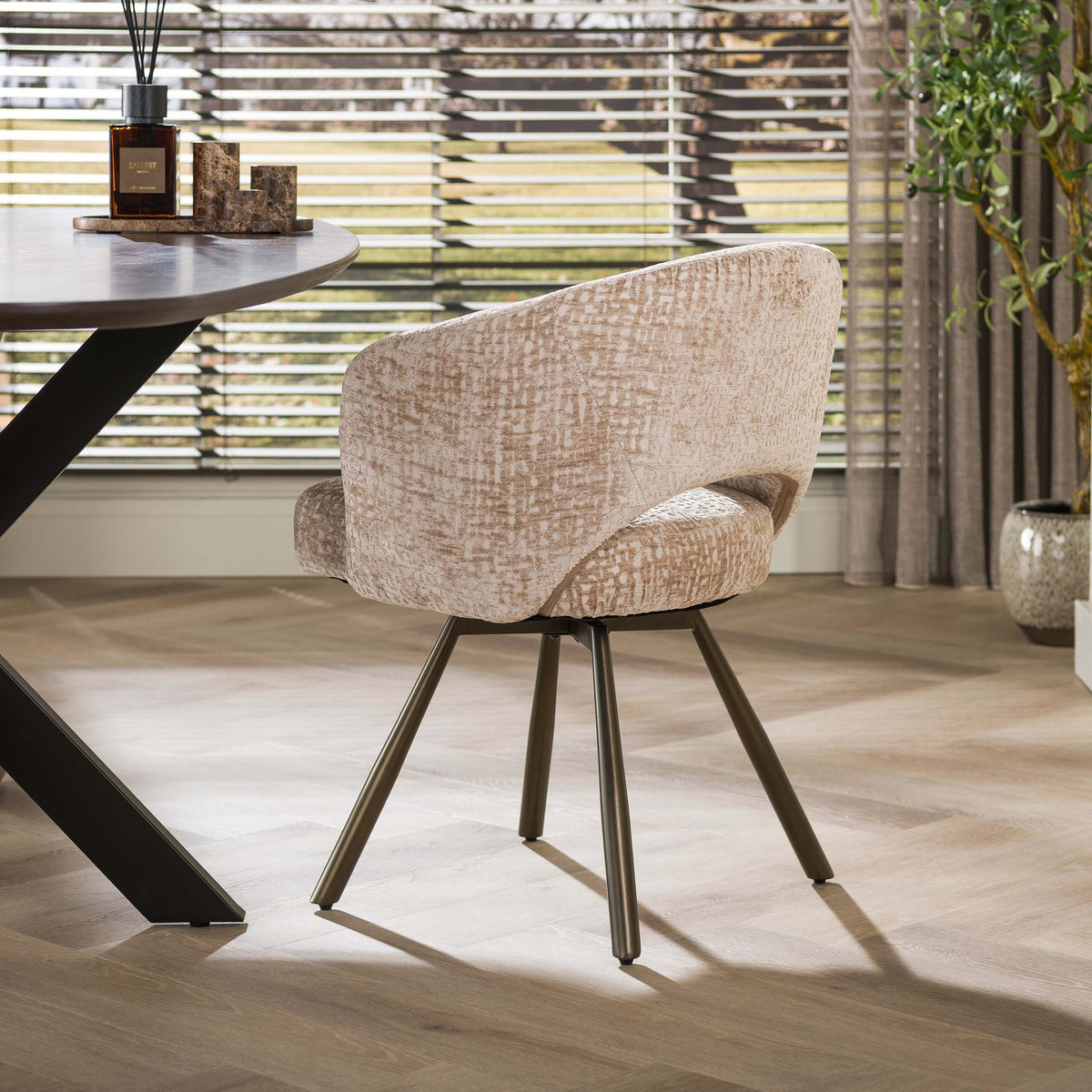 Armchair Salon Cross swivel VPE2 (2 pieces)