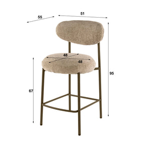 Barhocker Round VPE2 (2 Stück)