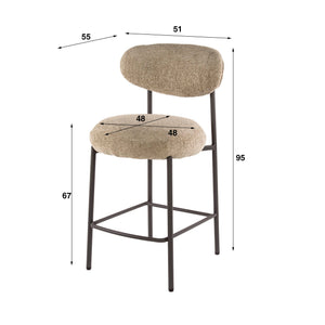 Barstoel Round VPE2