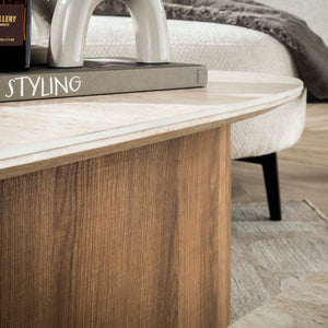 Salontafel Romano driehoekig set/2
