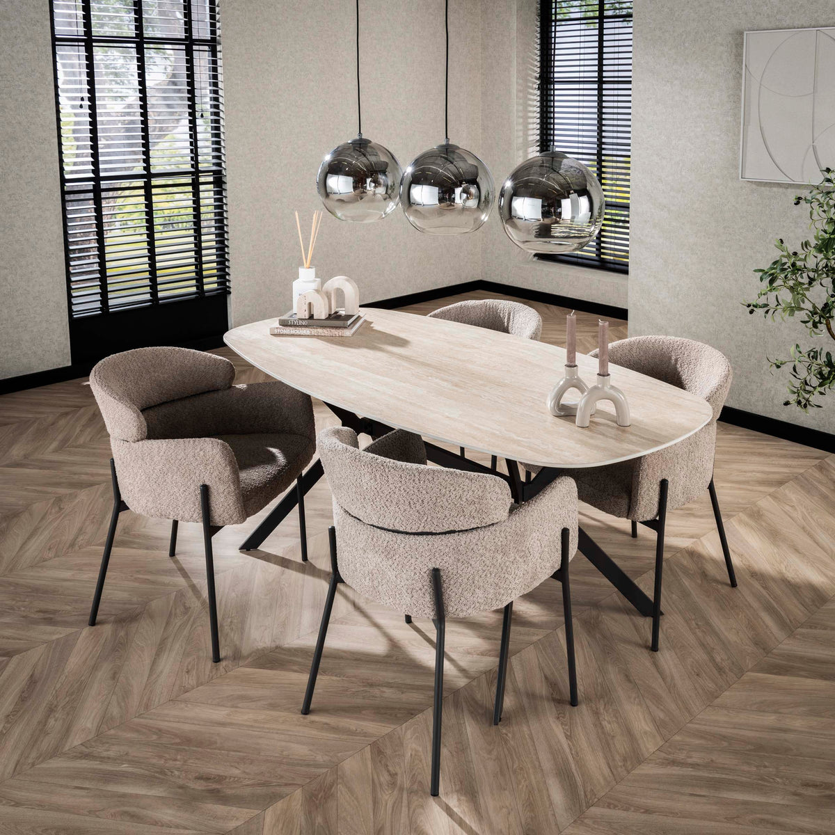 Eettafel Romano 180