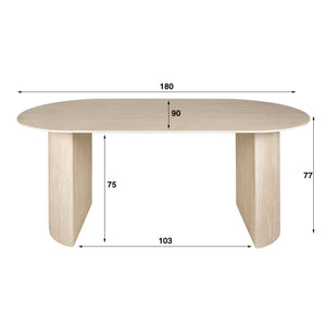 Eettafel Romano Arch 180