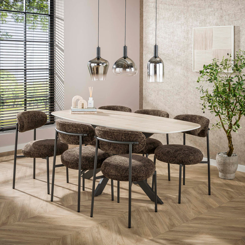 Eettafel Romano Cross 180