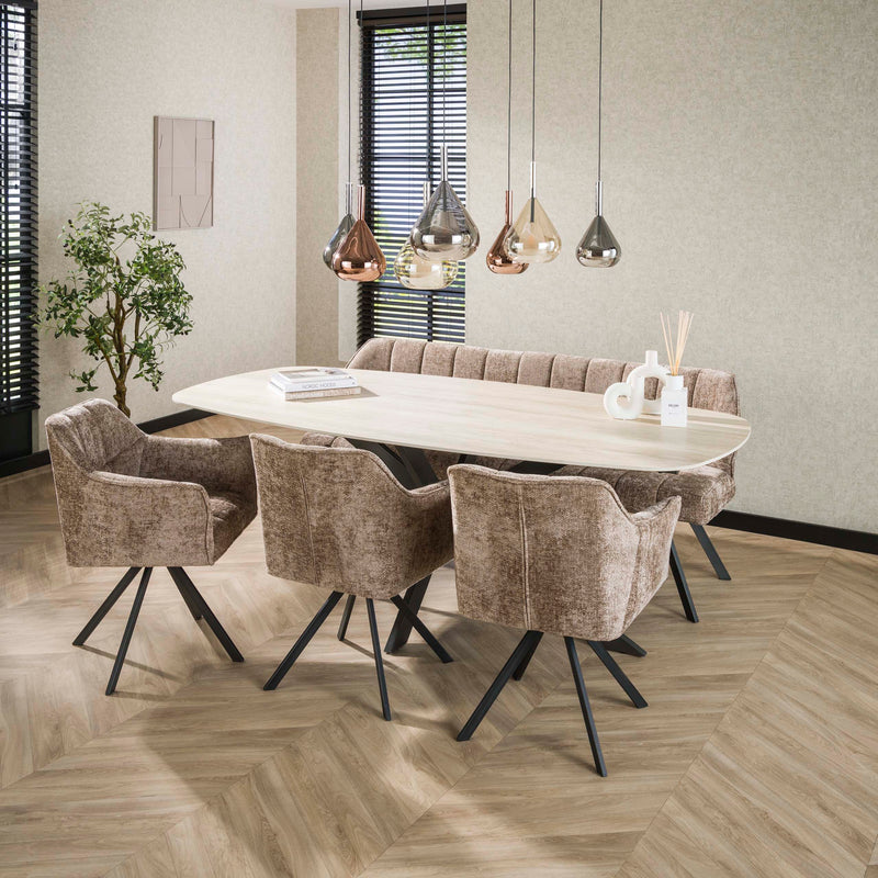 Eettafel Romano Cross 215